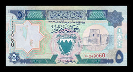 Barein Bahrain 5 Dinars L. 1973 (1993) Pick 14 SC UNC - Bahrein