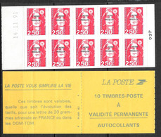SAINT PIERRE & MIQUELON, CARNET N°C557 Daté Du 14/11/1991 - Booklets