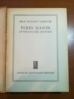 Perry Mason Avvocato Del Diavolo - Erle Stanley Gardner - Mondadori - 1952 - M - Krimis