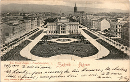 Zagreb - Agram - Franz Josefplatz (6933) * 20. 7. 1900 - Croatie