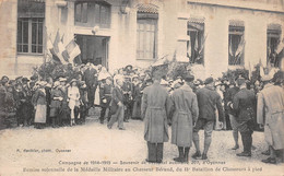 01 - Oyonnax - Sublime Cliché Animé De La Remise De La Médaille Au Chasseur Béraud - Souvenir De L'Hôpital Auxiliaire - Oyonnax