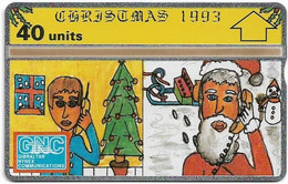 Gibraltar - GNC - L&G - Christmas '93 - 310L - 10.1993, 40Units, 10.000ex, Mint - Gibilterra