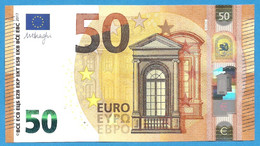 50 EURO GERMANY DRAGHI RC-R022 UNC-FDS (D060) - 50 Euro