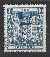 Nuova Zelanda - 1967 - Usato/used - Fiscali - Stempelmarken - Mi N. 85 - Postal Fiscal Stamps