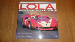 LOLA Can Am And Endurance Race Cars Dave Friedman Sport Moteur Racing Cars Course GP Auto Automobile Car - 1950-Oggi
