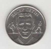 TURKEY,TURKEI,TURQUIE , BESIKTAS CLUB 1977 SHELL TOKEN,RECEP CETIN - Gewerbliche