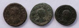 Roman Empire - 1x Probus / 1x Constantius II. / 1x Constantius II.  - F! (#L9a) - El Bajo Imperio Romano (363 / 476)