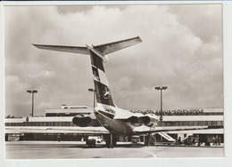 Vintage Rppc Interflug Ilyushin Il-62 Aircraft @ Berlin-Schönefeld Airport - 1919-1938: Entre Guerres