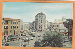 Waterbury CT Coca Cola Advertising Sign Old Postcard - Waterbury