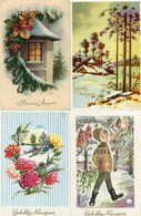8 Oude Nieuwjaars Kaarten - Old Newyear Cards - Vieux Cartes De Nouvel An - Alte Neues Jahr Karten - 新年 -          NY3 - Año Nuevo