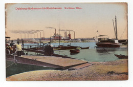 Duisburg-Hochemmerich-Rheinhausen - Werthauser Fahre: Germany Postcard (S1390) - Duisburg
