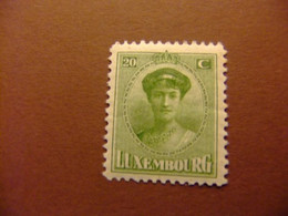 LUXEMBURGO LUXEMBOURG 1924-26 CHARLOTTE Yv 154 FU - 1921-27 Charlotte Voorzijde