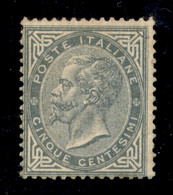 Regno - Vittorio Emanuele II - 1863 - 5 Cent (T16) Tiratura Di Torino - Gomma Originale - Cert Diena (1250) - Autres & Non Classés