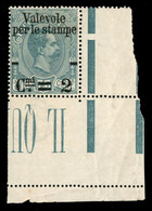 Regno - Umberto I - 1890 - 2 Cent Su 75 (53 Varietà Bai) Angolo Di Foglio - Parziale Doppia Linea Di Colore Laterale - G - Autres & Non Classés