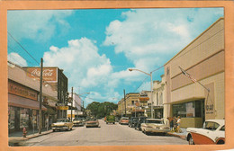 Wauchula FL GA Coca Cola Advertising Sign Old Postcard - Sarasota