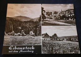 Eibenstock - Mit Dem Auersberg -  Ansichtskarte - Eibenstock