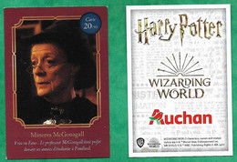 Auchan "Harry Potter Wizarding World" Minerva McGonagall 20/90 - 2scans - Harry Potter