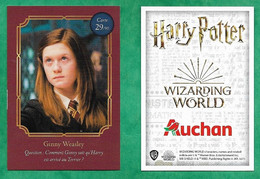 Auchan "Harry Potter Wizarding World" Ginny Weasley 29/90 - 2scans - Harry Potter