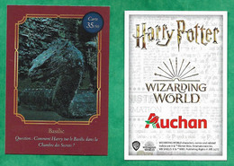 Auchan "Harry Potter Wizarding World" Basilic 35/90 - 2scans - Harry Potter