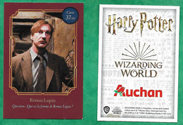 Auchan "Harry Potter Wizarding World" Remus Lupin 37/90 - 2scans - Harry Potter