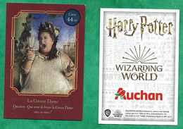 Auchan "Harry Potter Wizarding World" La Grosse Dame 44/90 - 2scans - Harry Potter