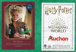 Auchan "Harry Potter Wizarding World" Rita Skeeter 46/90 - 2scans - Harry Potter