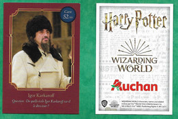 Auchan "Harry Potter Wizarding World" Igor Karkaroff 52/90 - 2scans - Harry Potter