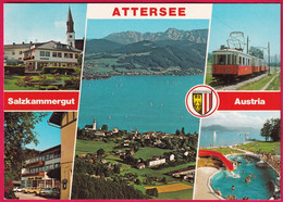 AK: Attersee, Ungelaufen (Nr.4467) - Attersee-Orte