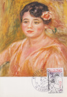 Carte   FRANCE    Fête  Du  CHAMPAGNE    Oeuvre  D' Auguste  RENOIR      ESSOYES   1975 - Impressionismo