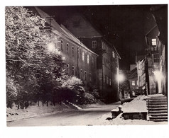 0-6056 SCHLEUSINGEN, Ernst-Thälmann-Strasse Bei Nacht, 1967 - Schleusingen