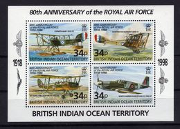 BIOT British Indian Ocean Terr. 1988 Avions Plane Yv Bl 11 MNH ** - Africa (Varia)