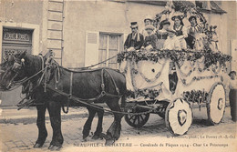 78-NEAUPHLE-LE-CHÂTEAU-CAVALCADE DE PÂQUES 1914, CHAR LE PRINTEMPS - Neauphle Le Chateau