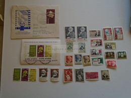 D185111   Lot Of 25 Pcs Of  KARL MARX  Stamps Russia URSS  CSSR  DDR Polska Romania  - Jozef Bem, Dembinski - Karl Marx