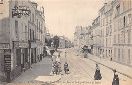 78-SAINT-GERMAIN-EN-LAYE-RUES DE LA RÉPUBLIQUE ET DE POISSY - St. Germain En Laye