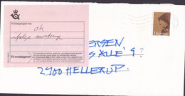 FORM & KØKKEN Hørsholm KØBENHAVN 1996 Cover Brief HELLERUP Questions & Inconnu Labels Europa CEPT Karen Blixen - Brieven En Documenten