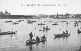 78-ANDRESY-NOUVELLE LIMITE DE PÊCHE - Andresy