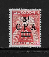REUNION  ( FRCFA - 266 )  1949   N° YVERT ET TELLIER  N° 41   N** - Portomarken