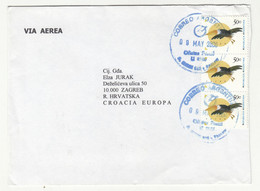 Argentina Letter Cover Posted Air Mail 2000 To Croatia B211015 - Briefe U. Dokumente