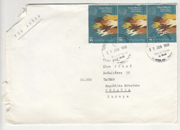 Argentina Letter Cover Posted Air Mail 1998 To Croatia B211015 - Covers & Documents