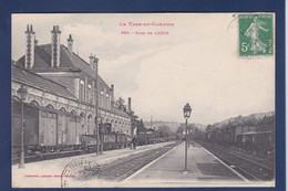 CPA [82] Tarn Et Garonne Lexos Gare Chemin De Fer Train Circulé - Autres & Non Classés