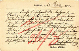 CPA AK Jerome Koenig ROTHAU (393695) - Rothau