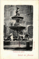 CPA AK Saluti Da ANCONA Fontana Dei Cavalli ITALY (394587) - Ancona