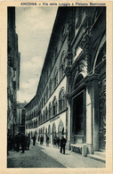 CPA AK ANCONA Via Della Loggia E Palazzo Benincasa ITALY (394603) - Ancona