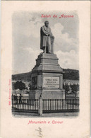 CPA AK Saluti Da ANCONA Monumento A Cavour ITALY (394622) - Ancona