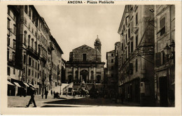 CPA AK ANCONA Piazza Plebiscito ITALY (394789) - Ancona