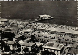 CPA AK Senigallia La Spiaggia Dall' Aereo ITALY (394889) - Senigallia