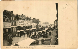 CPA AK ROUTOT - Le Bourg Un Jour De Marché (393031) - Routot