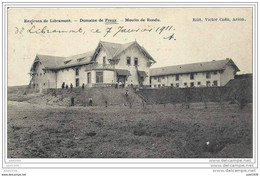 RONDU ..-- MOULIN En Rénovation ?  . 1911 Vers SCHAERBEEK ( Melle Maria HANSSENS ) . Voir Verso . - Libramont-Chevigny