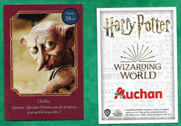 Auchan "Harry Potter Wizarding World" Dobby 28/90 - 2scans - Harry Potter