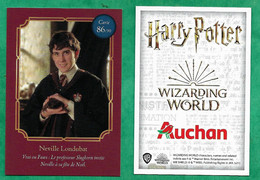 Auchan "Harry Potter Wizarding World" Neville Londubat 86/90 - 2scans - Harry Potter